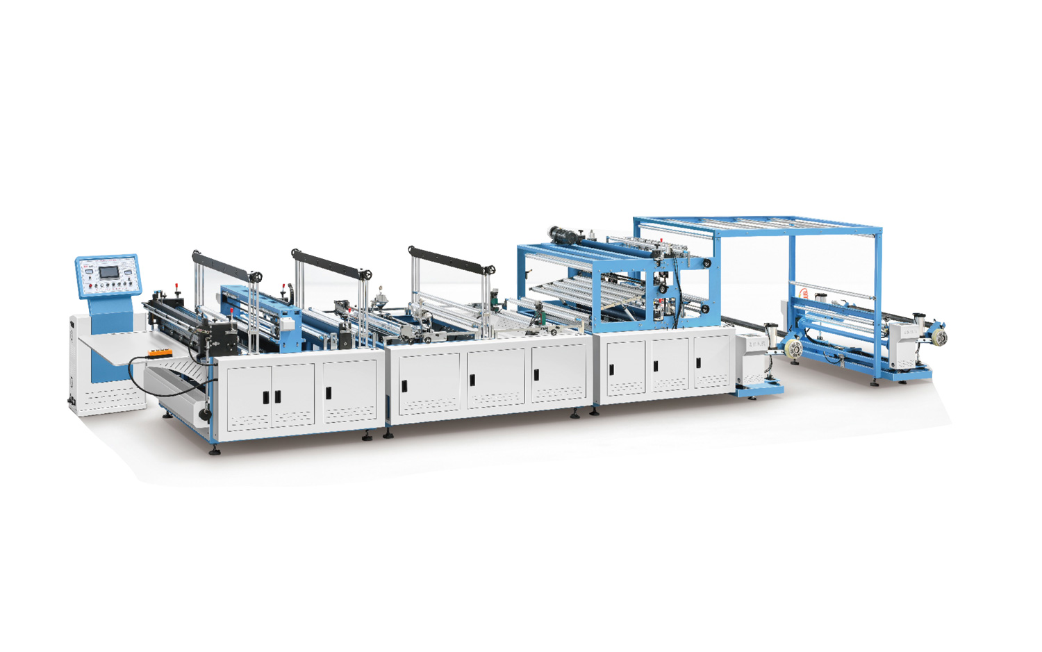 ZXL-1300雙放料無紡布制袋機(香蕉套袋、衛(wèi)浴潔具套袋、沙發(fā)套袋)